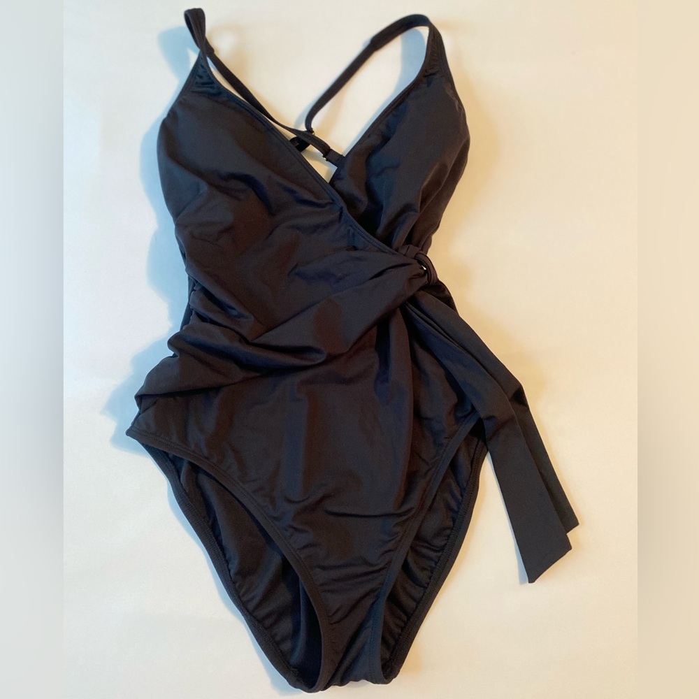 BLEU ROD BEATTIE
ALL TIED UP Side Knot One-piece Swimsuit